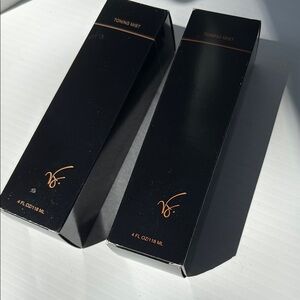 Victoria‎ Jackson vintage Toning Mist Set in Black and Gold G4 2 boxes 4oz each